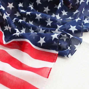 Flag Chiffon Scarf